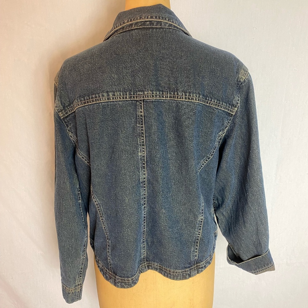 J.Jill denim jacket size LP - Picture 6 of 11